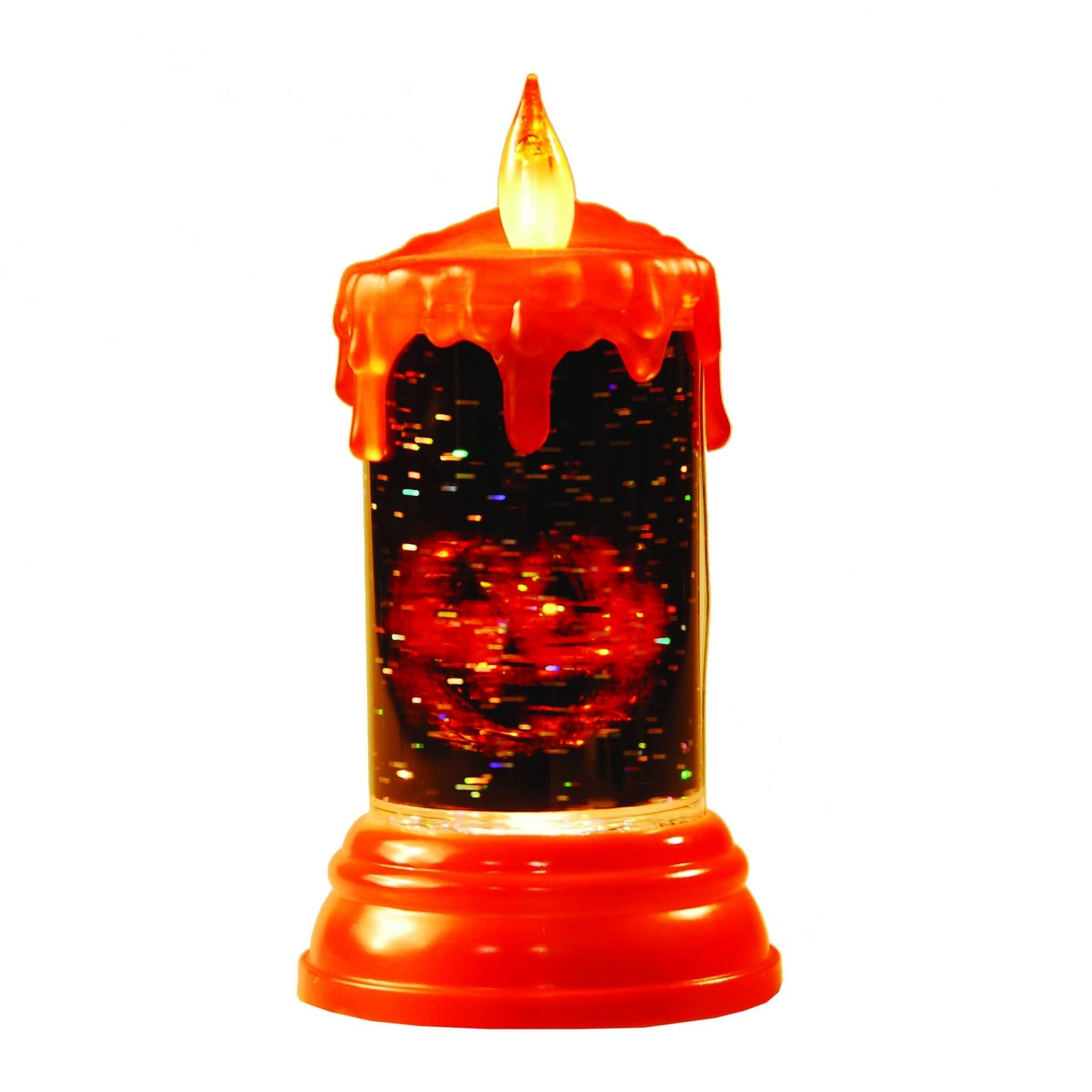 SALE Halloween Jack-o'-lantern Pumpkin LED Flameless Candle
