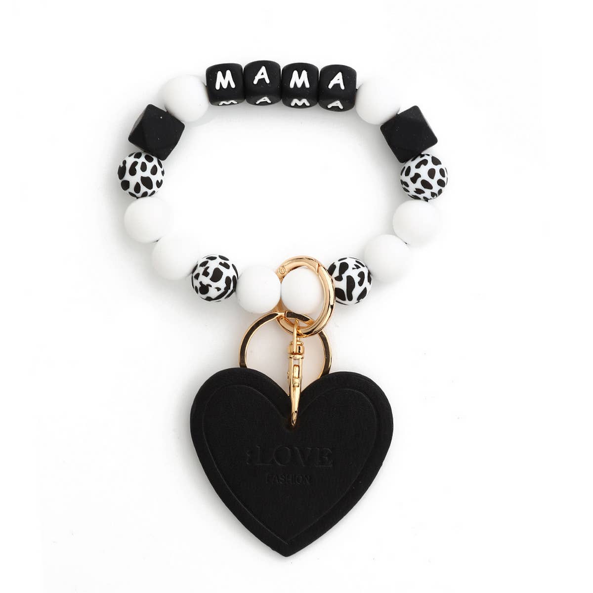 2024 NEW BRACELET SILICONE BEAD KEYCHAIN_CWMM1292
