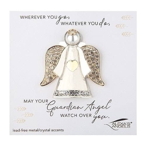 2 H Gold/silver Bedside Angel Gift Bag