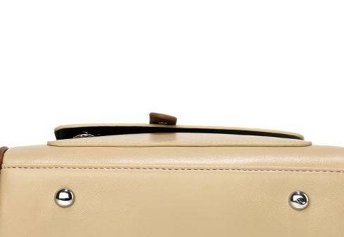 Chic colorblock handbag crossbody bag