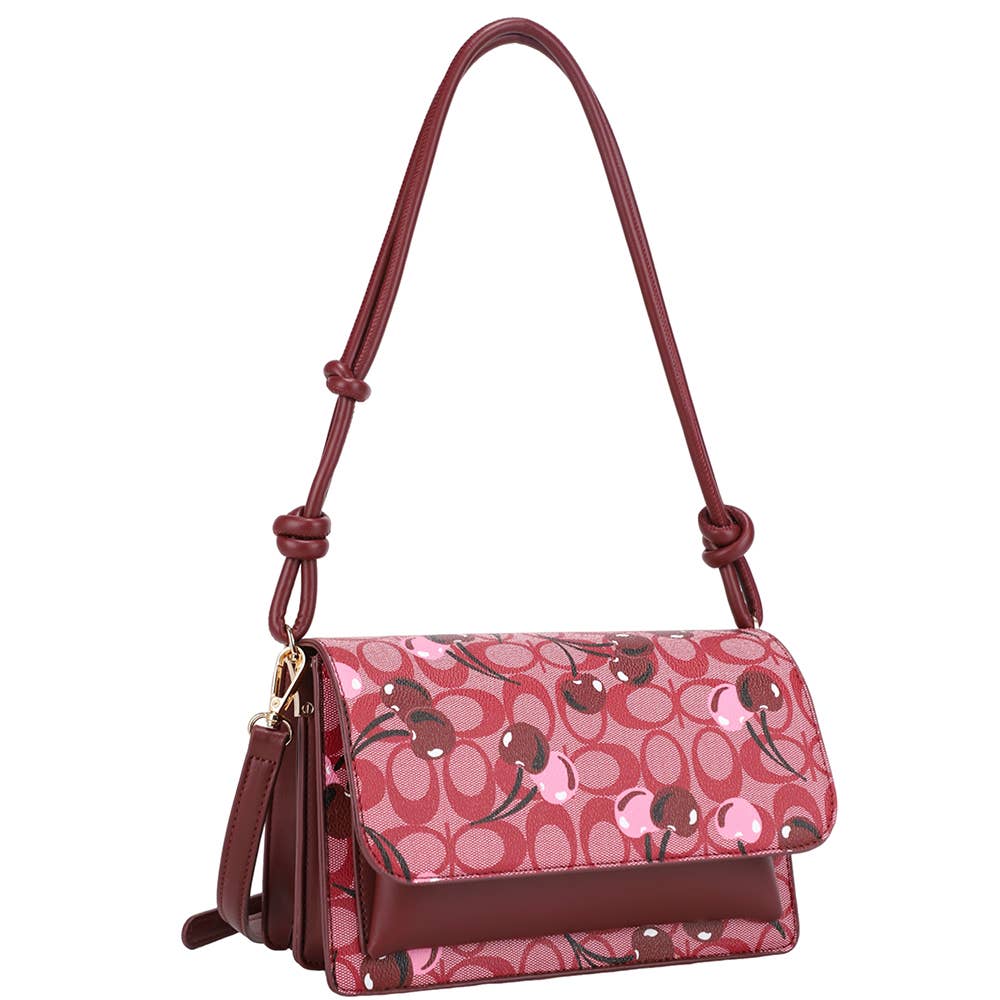 Cherry Oval Shoulder Crossbody Bag ZW-20762