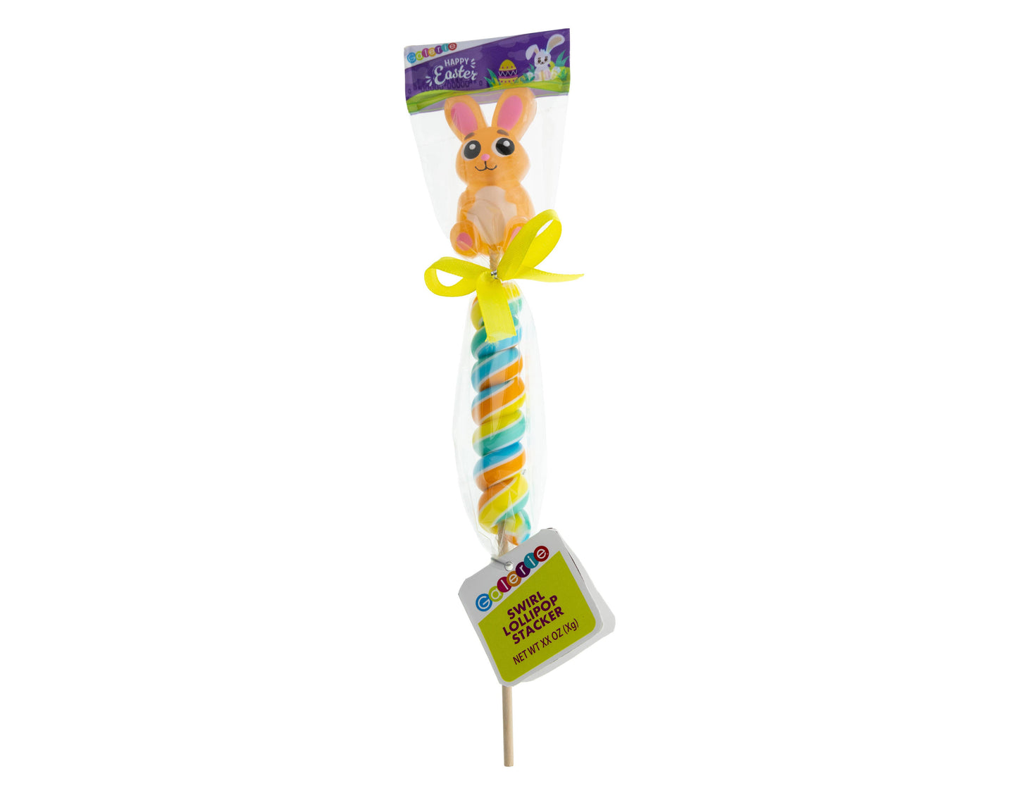 Galerie Swirl Lollipop & Gummy Bunny Stacker