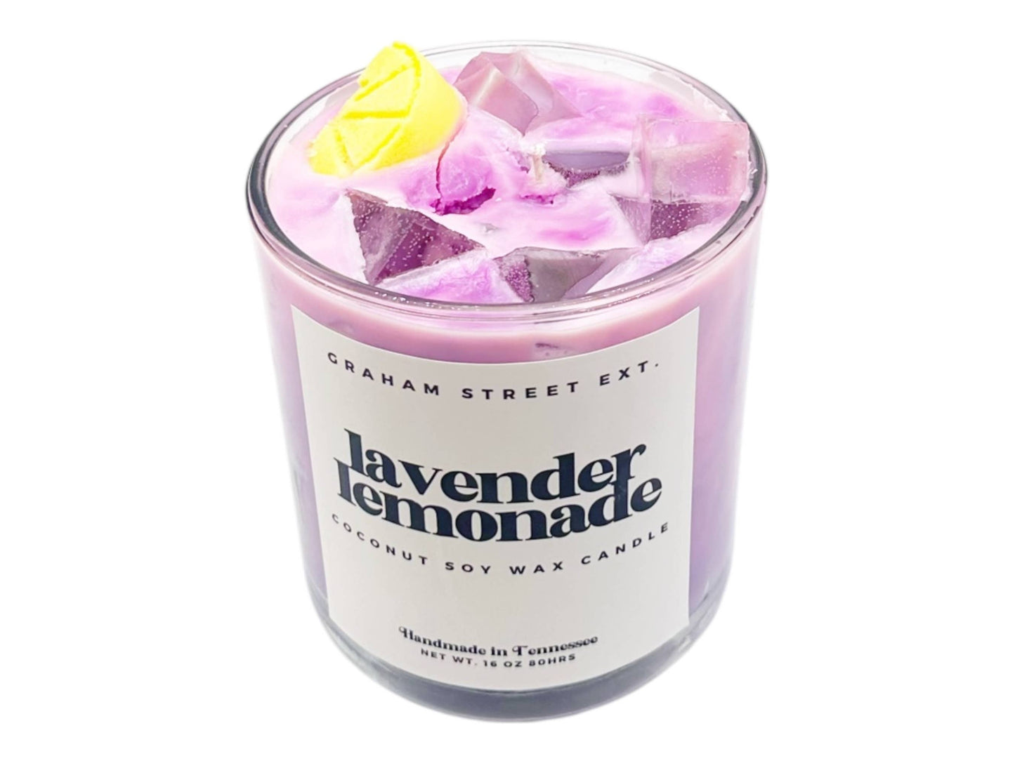 Lavender Lemonade Dessert Candle