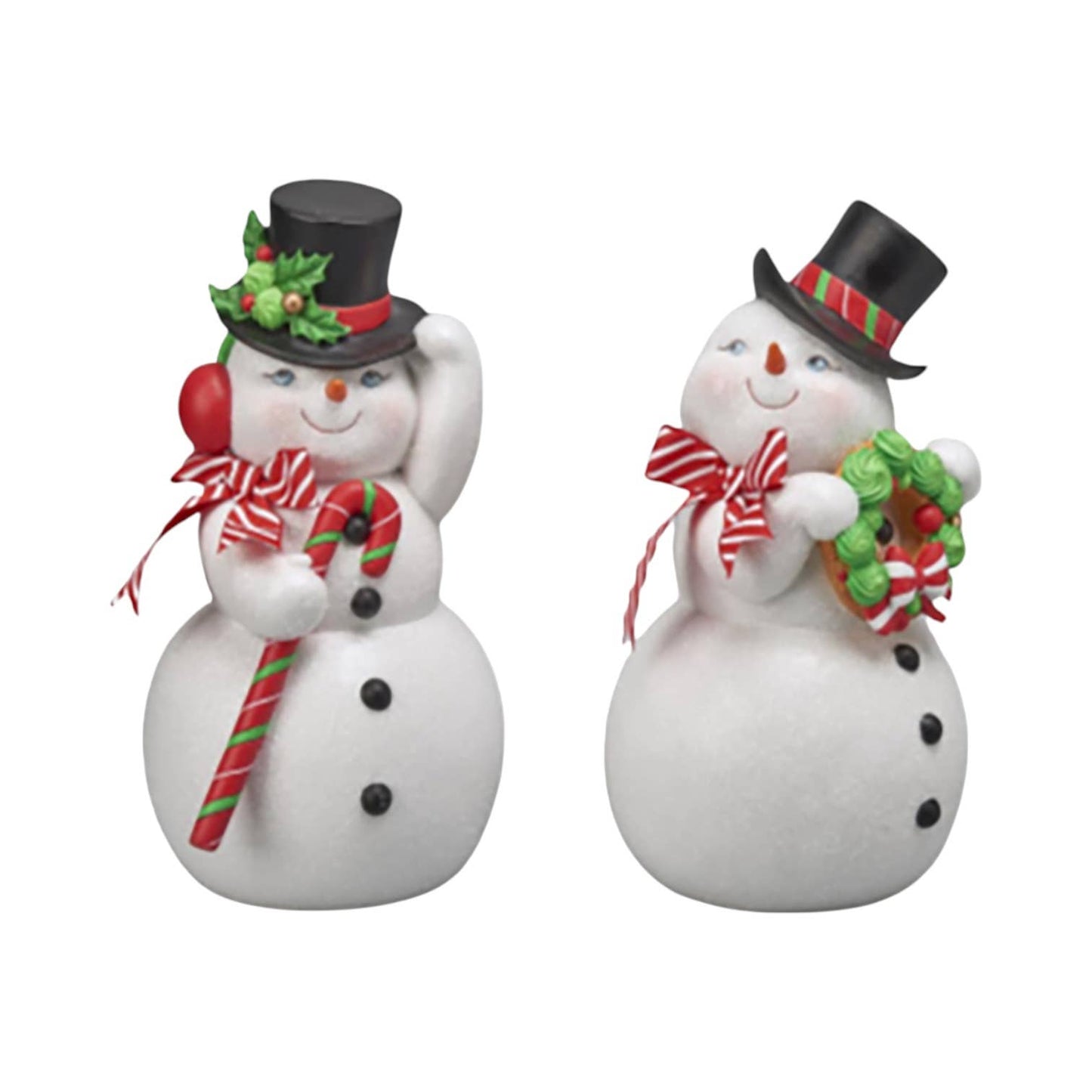 2 Asst 12in Sprinkles Snowman Couple