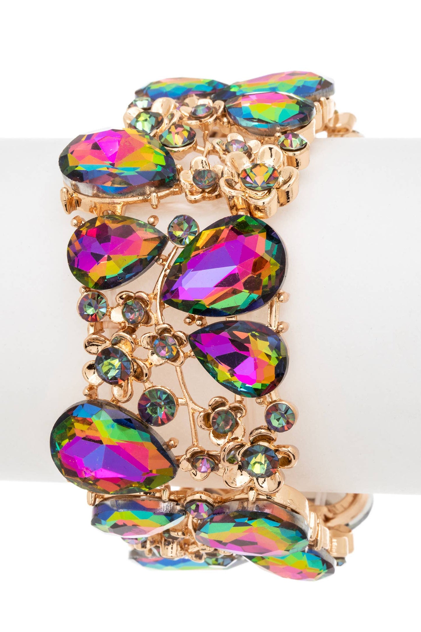 Crystal Statement Stretch Bracelet