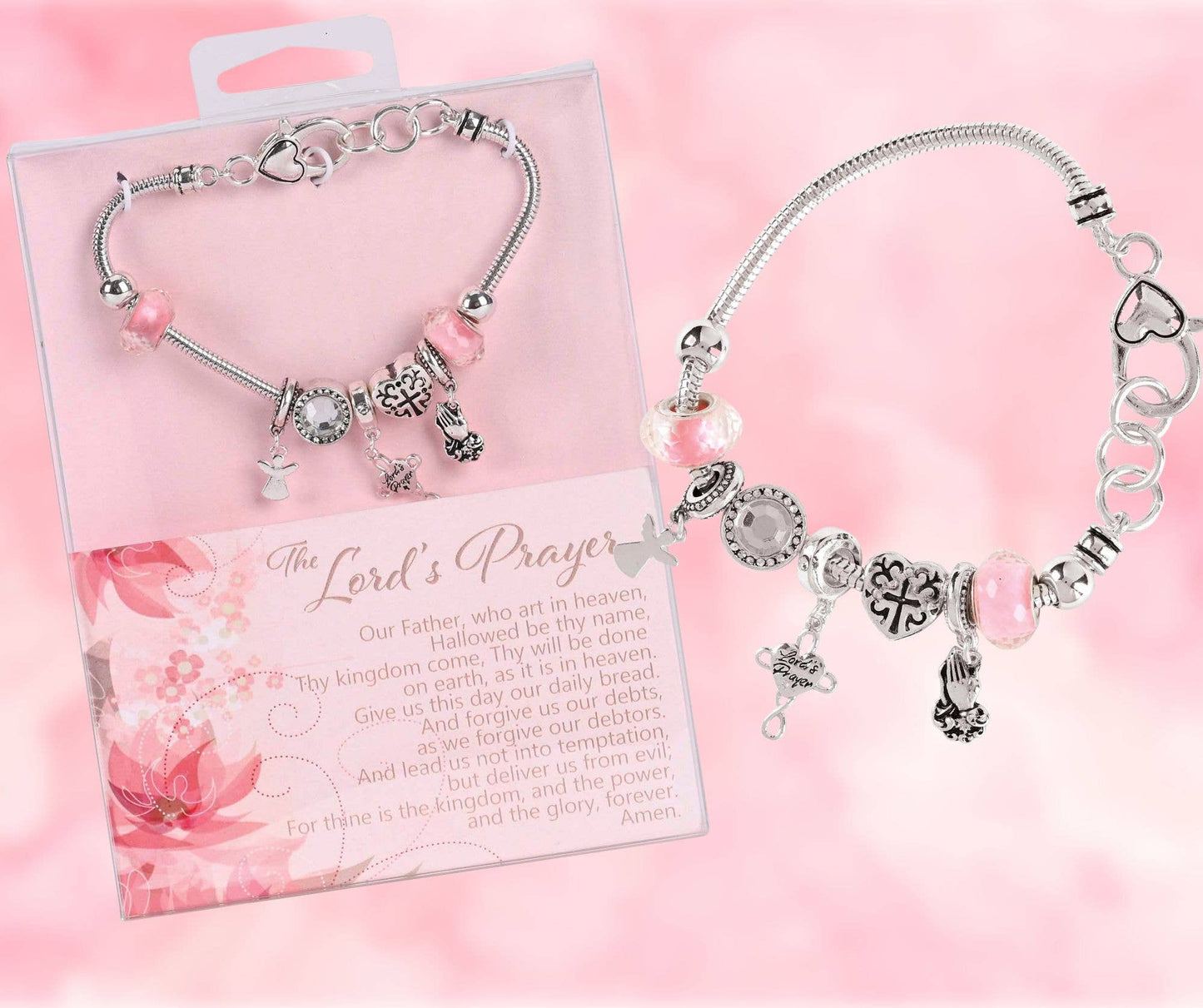 Snake Chain Bracelet Lords Prayer