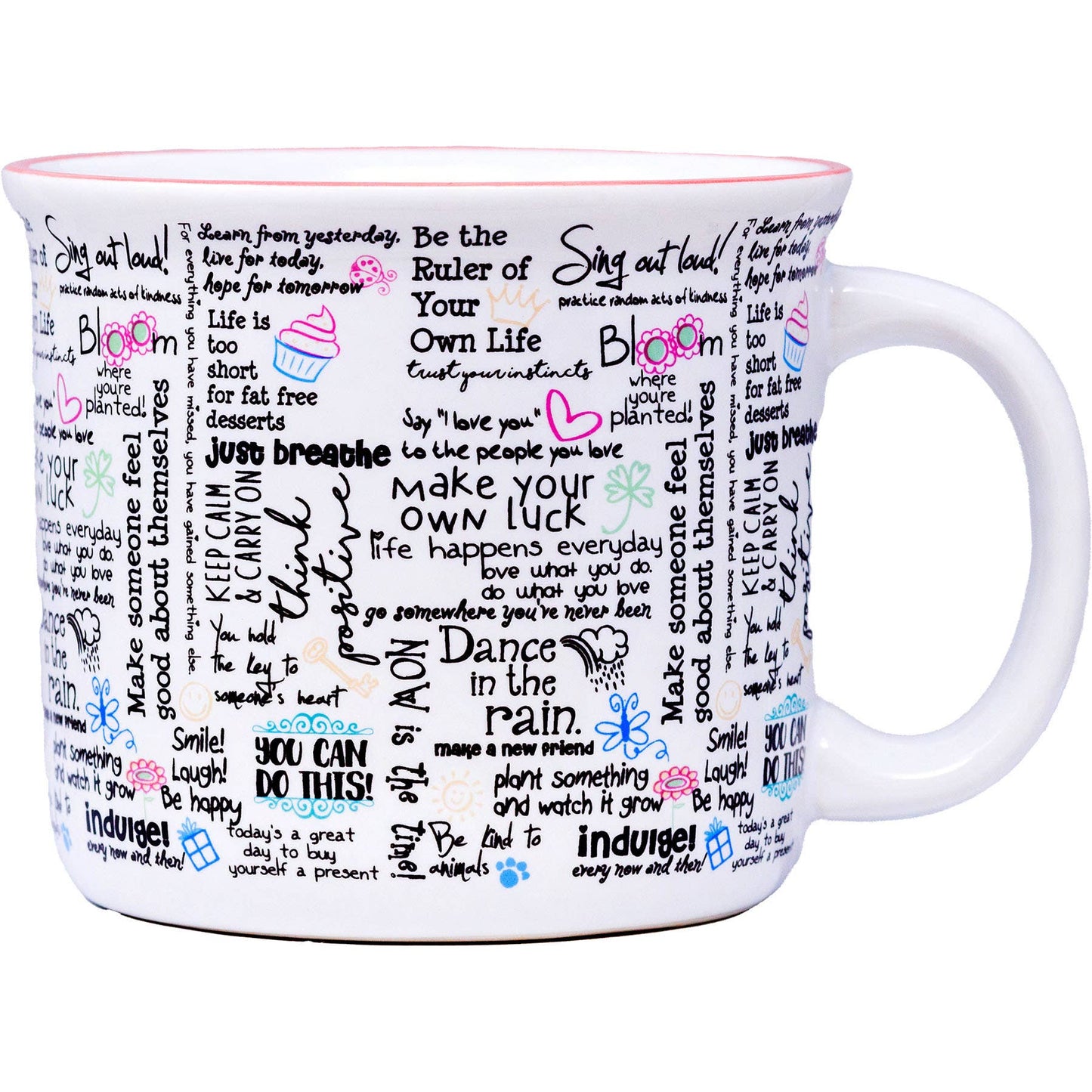 Positive Affirm Camper Mug