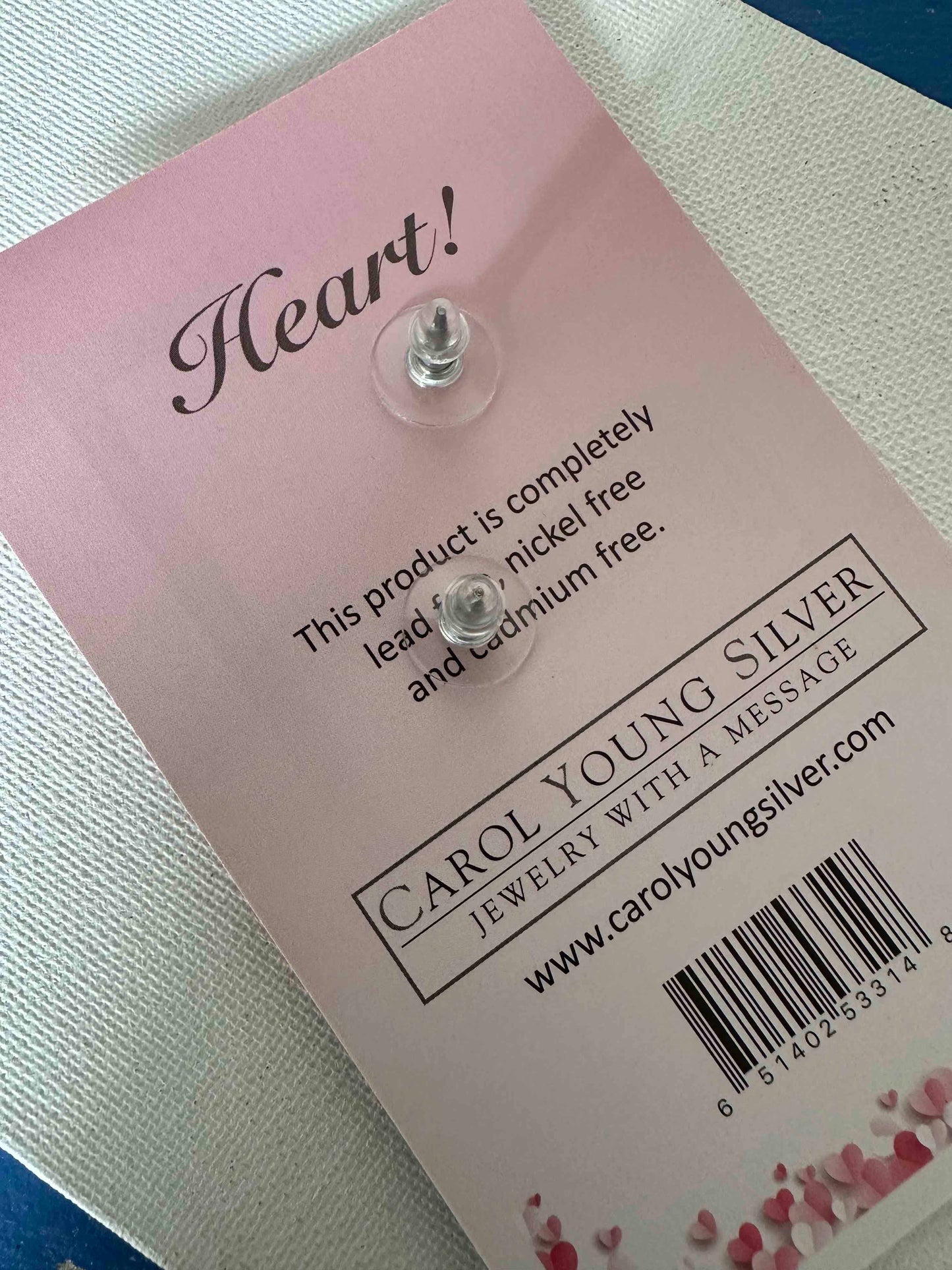 Sparkly Heart Earrings Jewelry