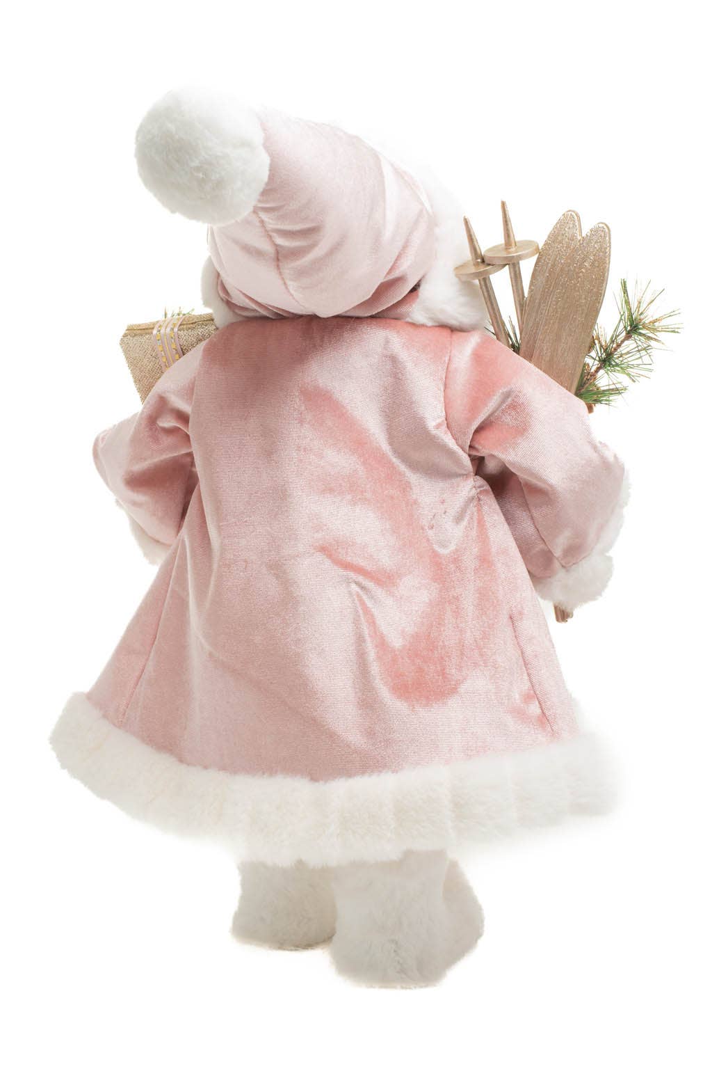 NEW - Pink Fabulous Sequin Santa