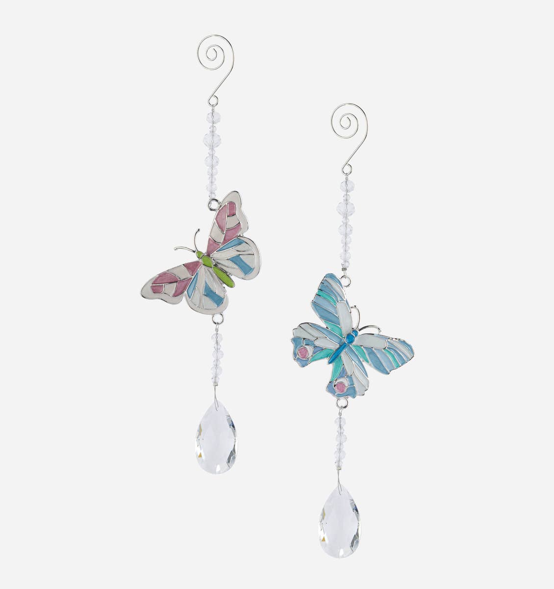 Metal/Gls Butterfly Prism, 2Asst