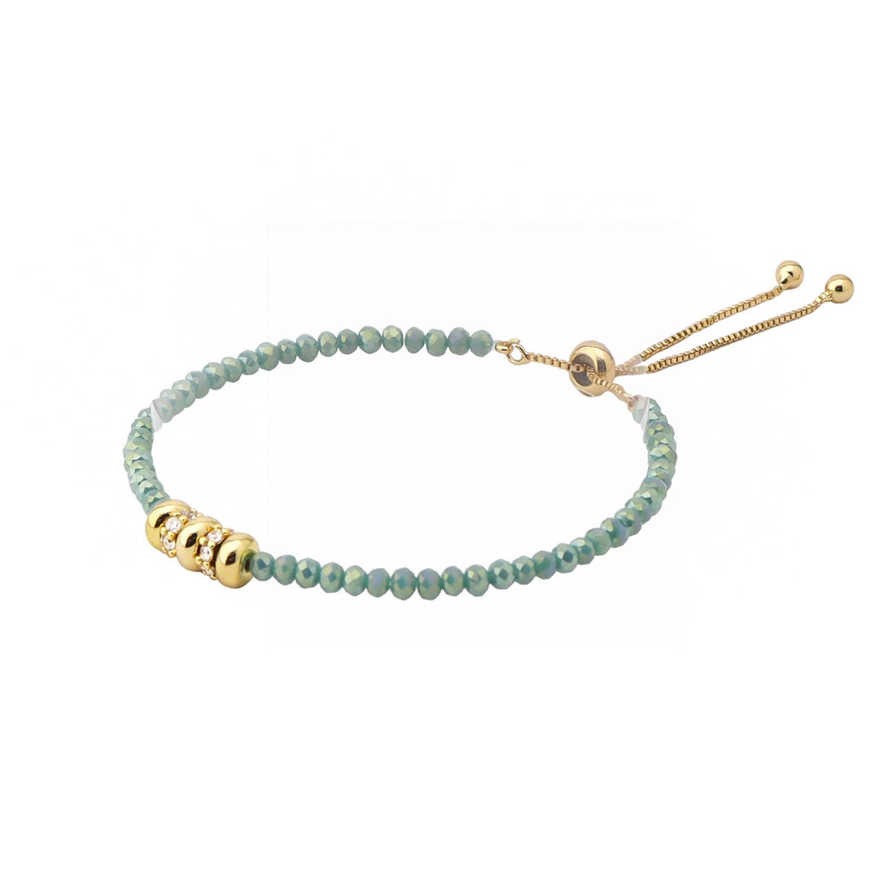 MIXED BEAD BRACELET, AB 6089