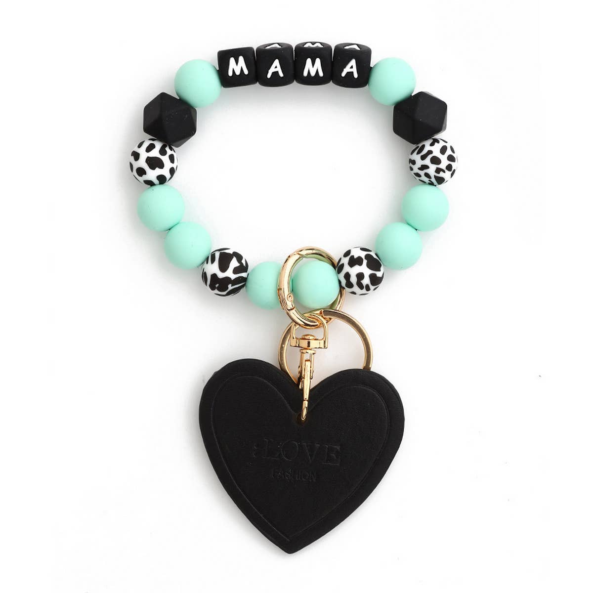 2024 NEW BRACELET SILICONE BEAD KEYCHAIN_CWMM1292
