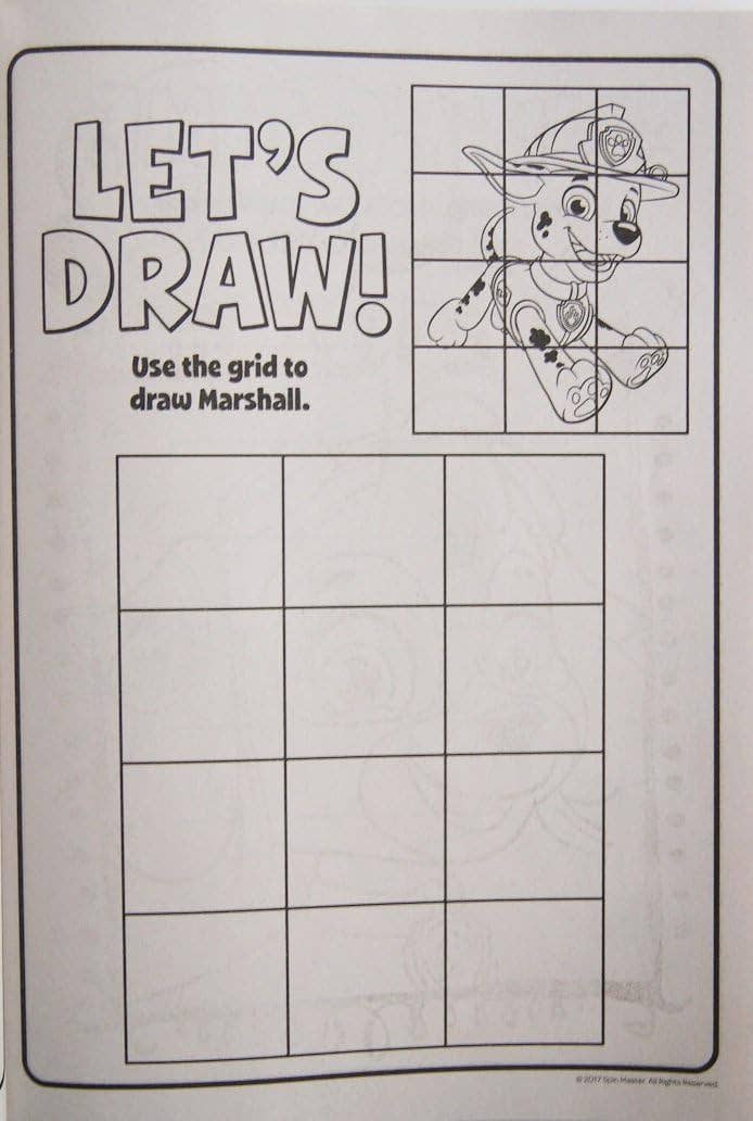 Paw Patrol Jumbo Coloring Book - Dream Patrol