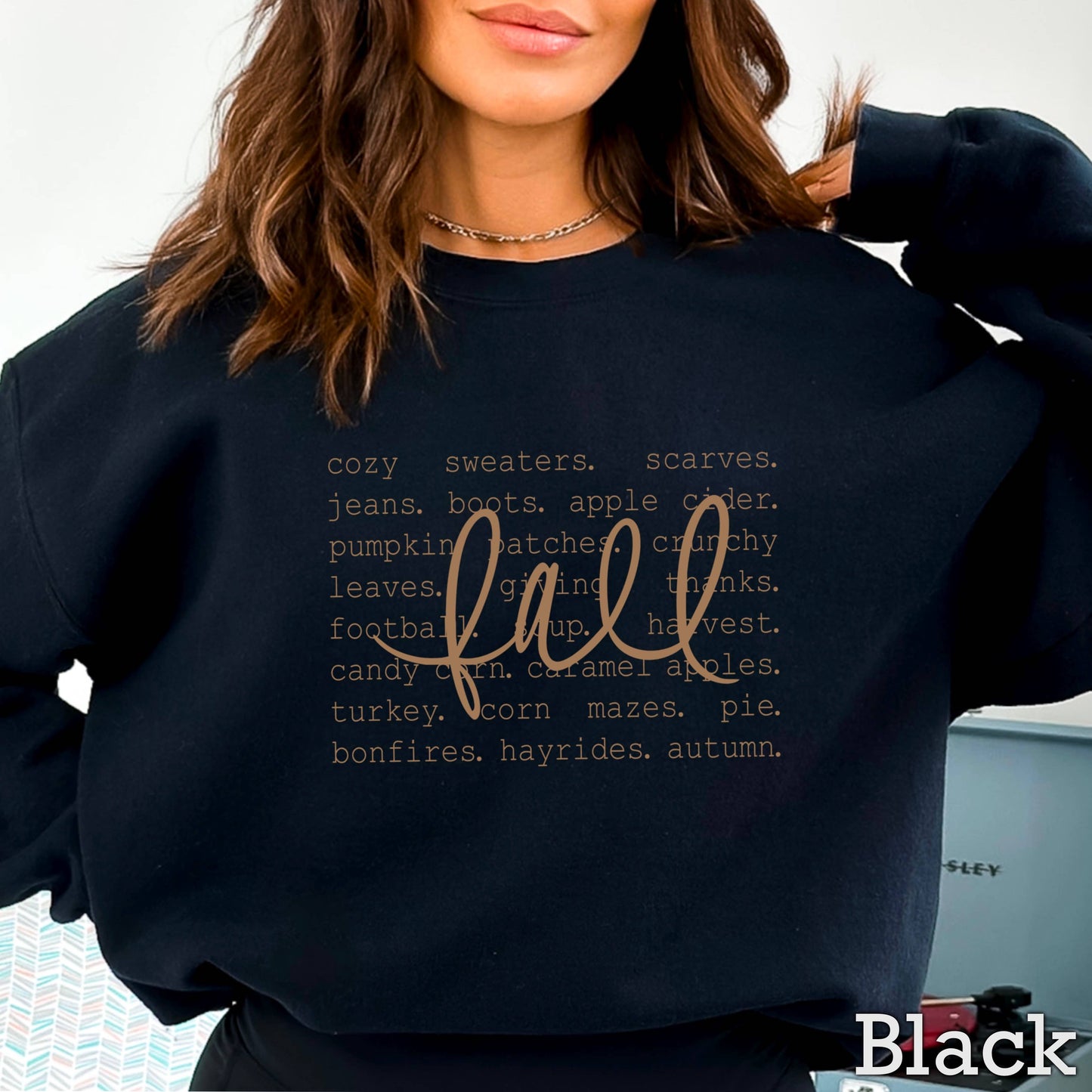 Fall Things Women’s Graphic Sweatshirt