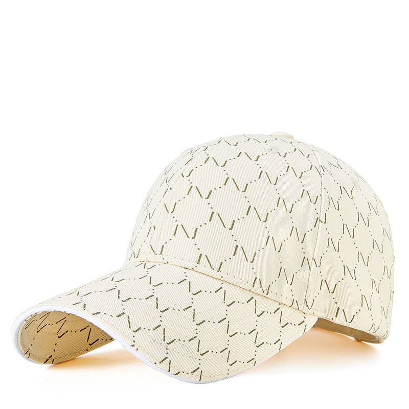 Casual Geometric Print Baseball Cap