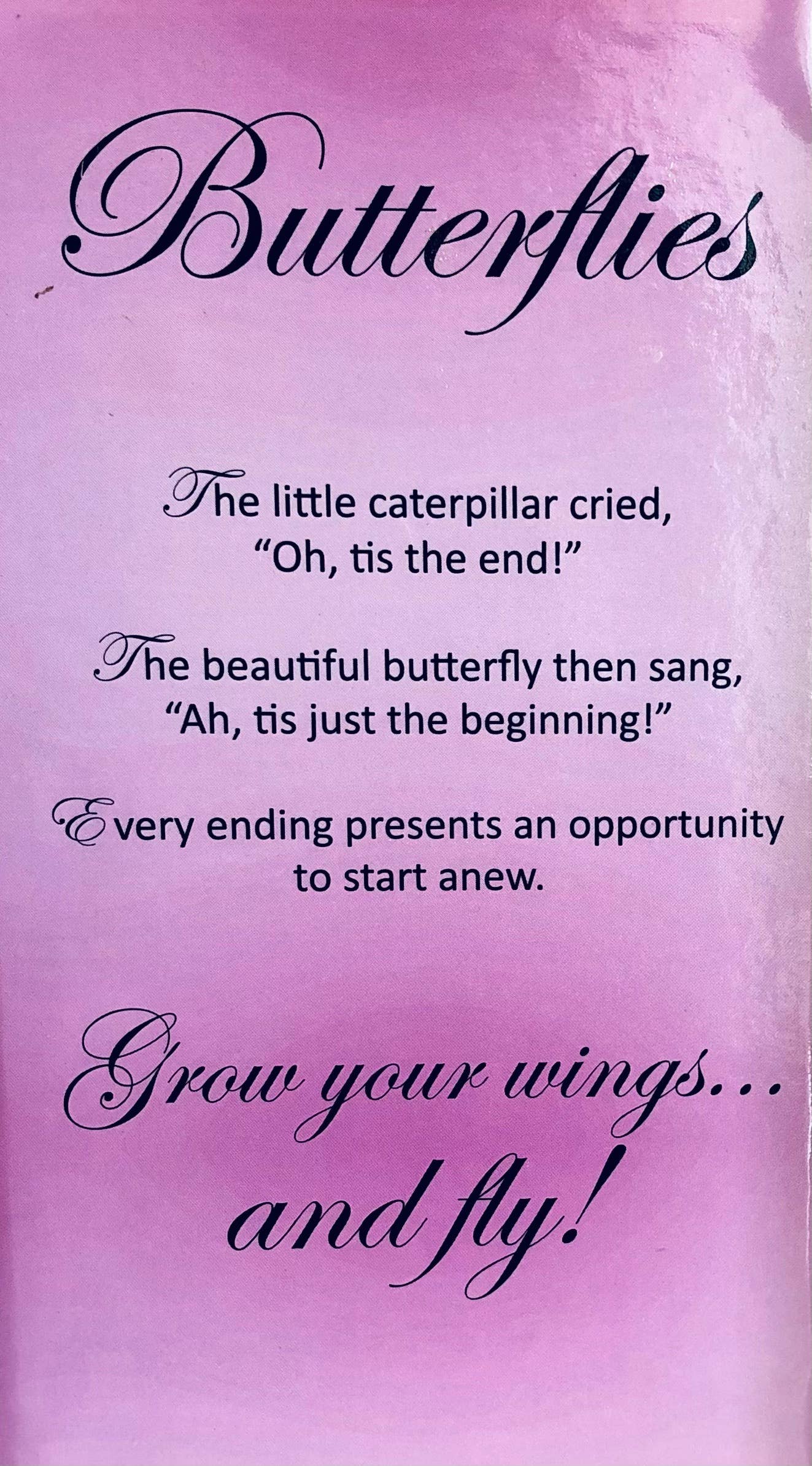 Butterfly/Flower Jewelry Necklace