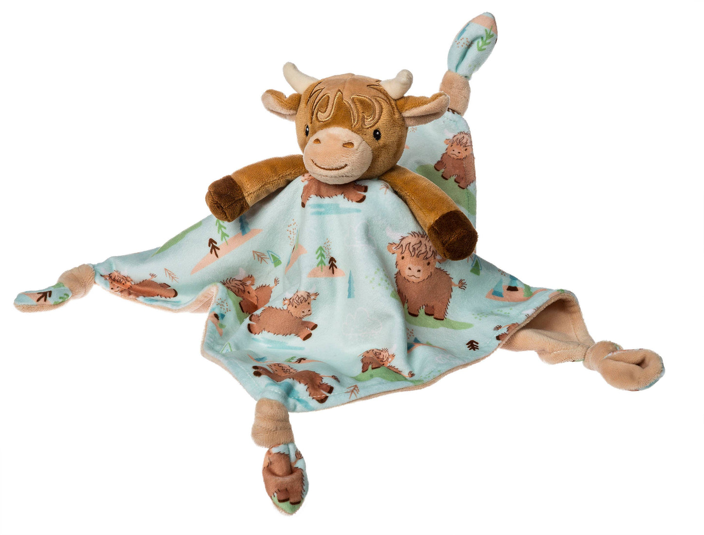 Hetty Highland Cow Character Blanket