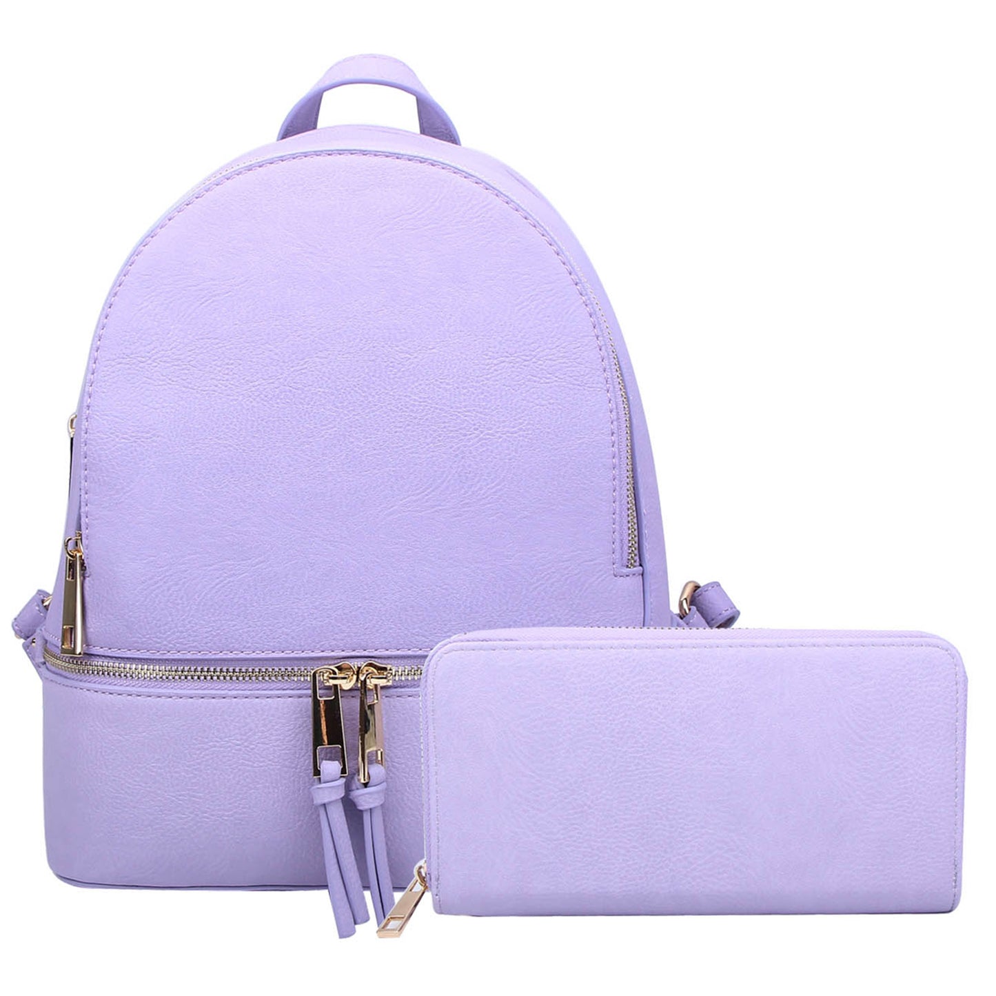 LP1062W_LAVENDER Fashion 2-in-1 Backpack