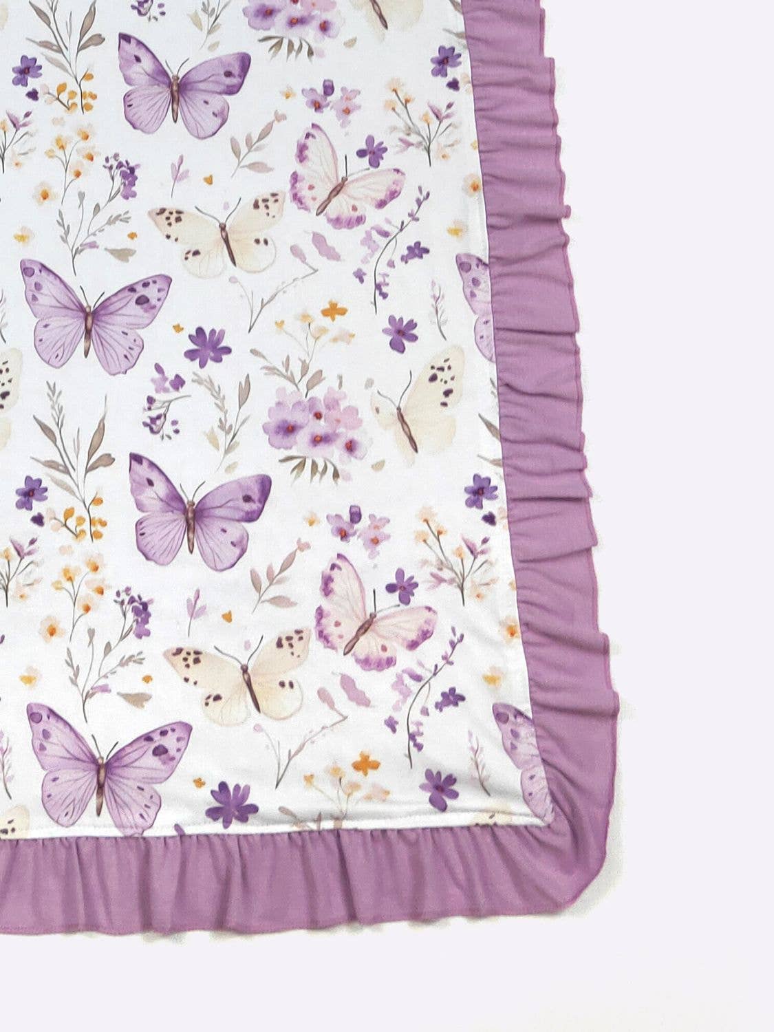 Wildflower Butterfly Blanket