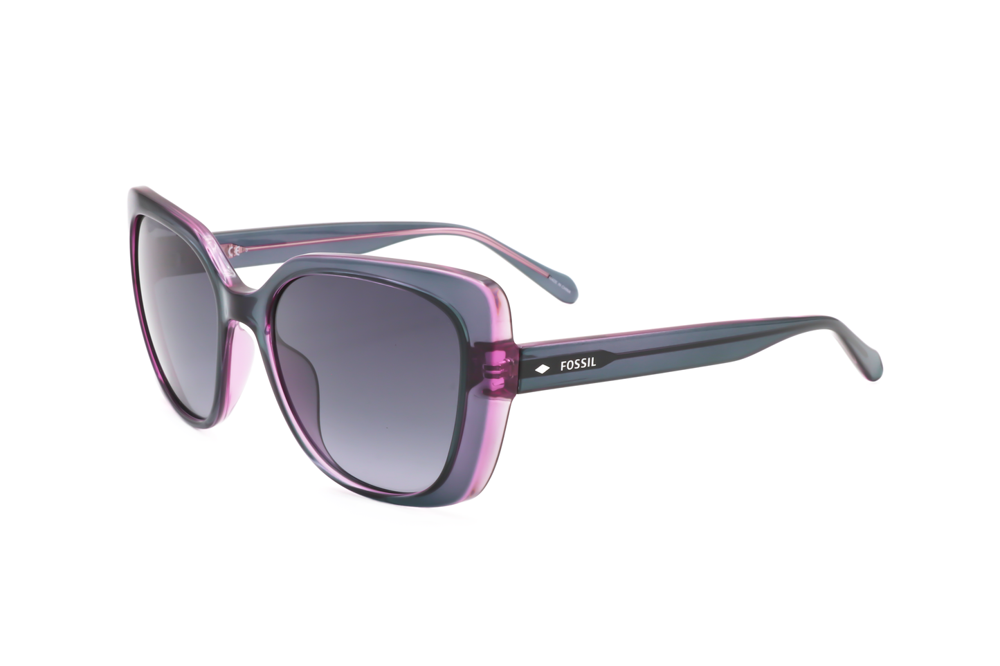 Fossil Women's 55mm Blue Sunglasses
