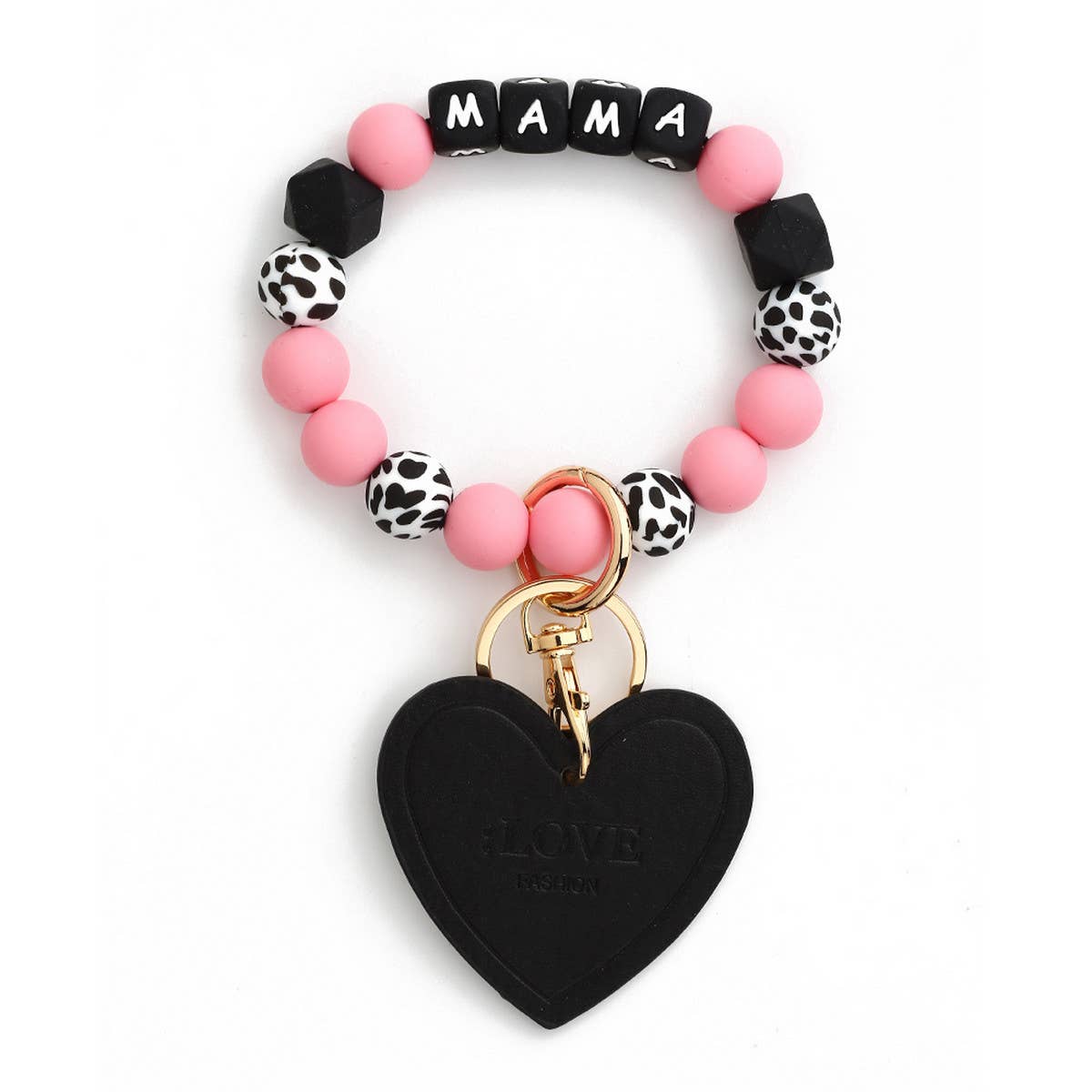 2024 NEW BRACELET SILICONE BEAD KEYCHAIN_CWMM1292