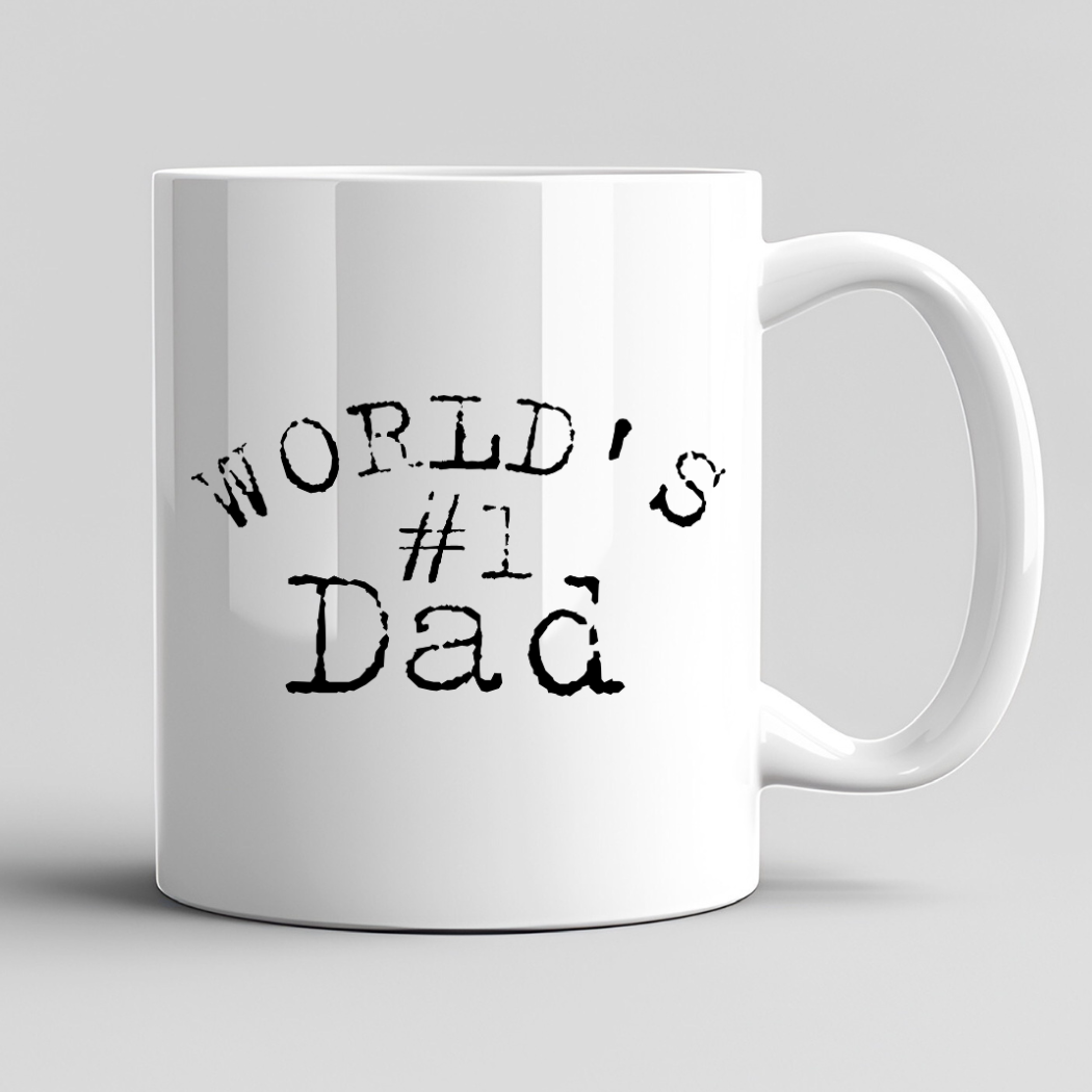 World's #1 Dad Fathers Day Mug