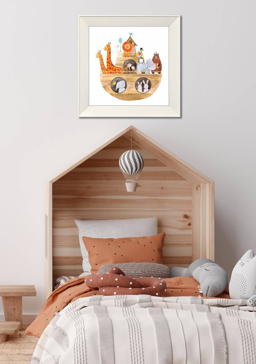 Noahs Ark Canvas Wall Art