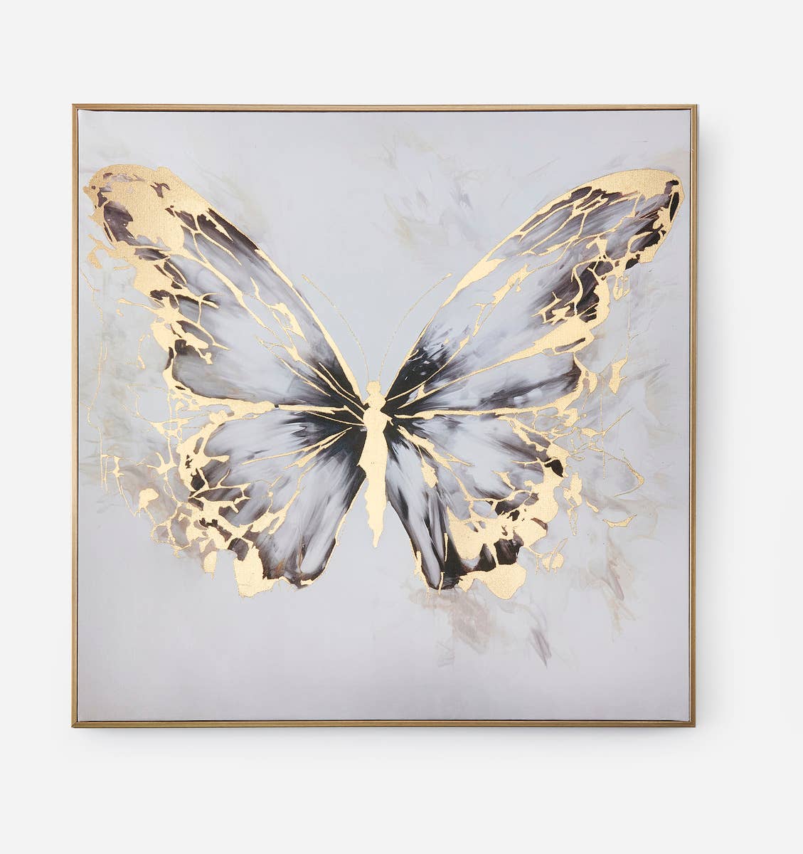 Butterfly Foil Wall Print