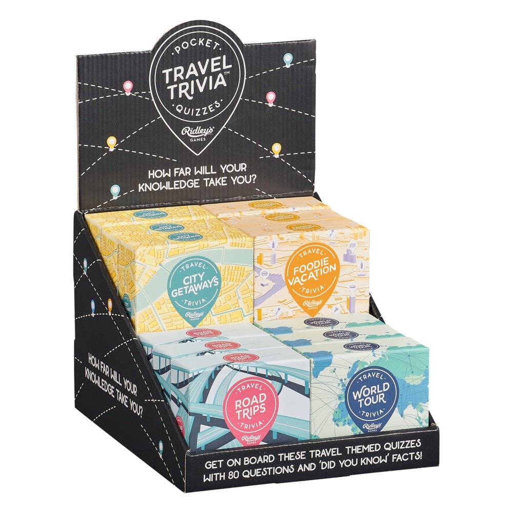 Travel Trivia Mixed CDU of 12