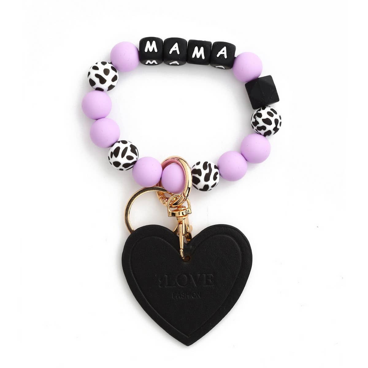 2024 NEW BRACELET SILICONE BEAD KEYCHAIN_CWMM1292