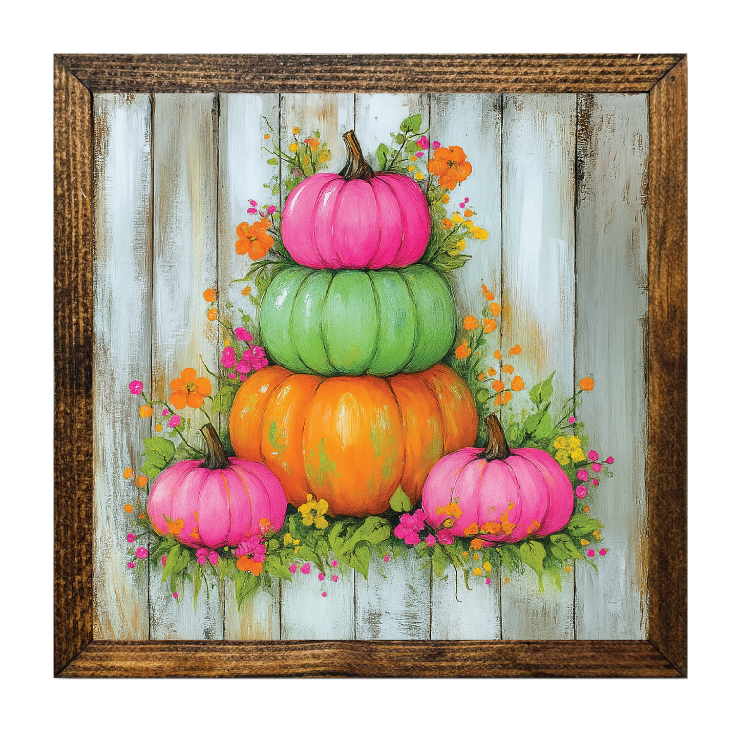 THE PUMPKIN PATCH TIMBERLAND-Rustic Rainbow Harvest