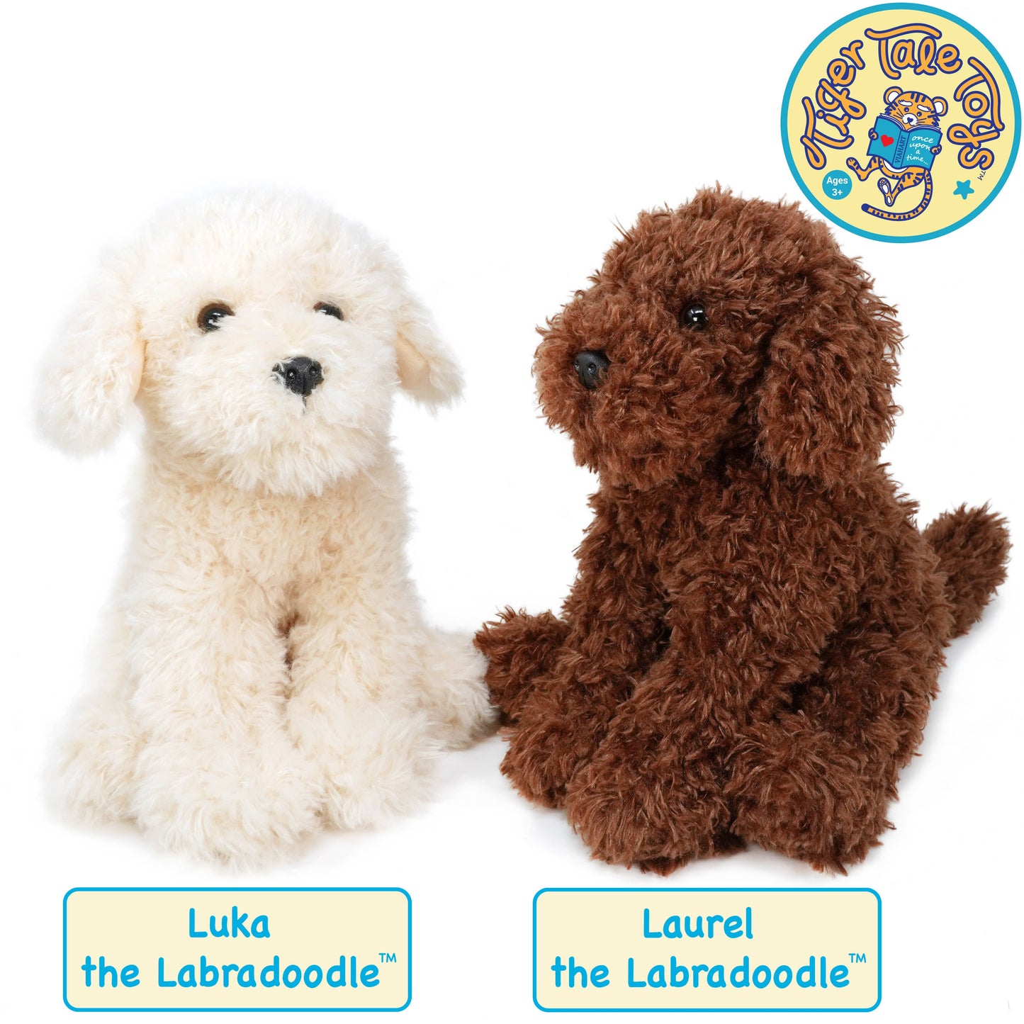 Luka The Labradoodle | 12 Inch Stuffed Animal Plush