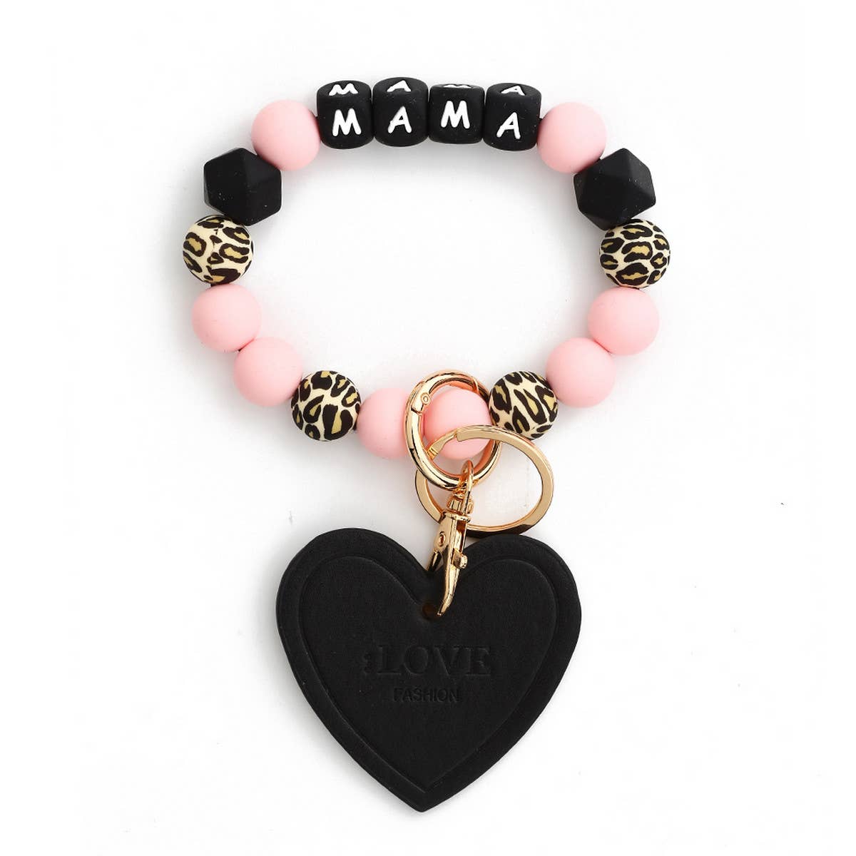 2024 NEW BRACELET SILICONE BEAD KEYCHAIN_CWMM1292