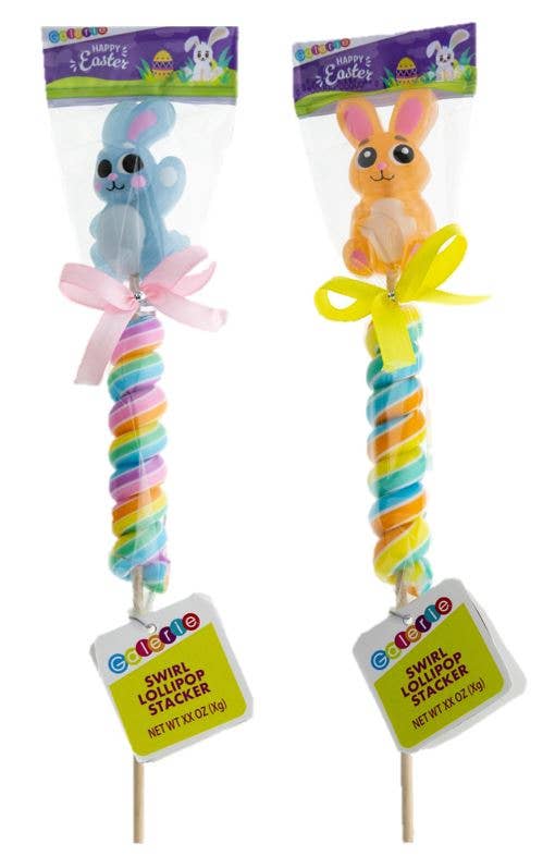 Galerie Swirl Lollipop & Gummy Bunny Stacker