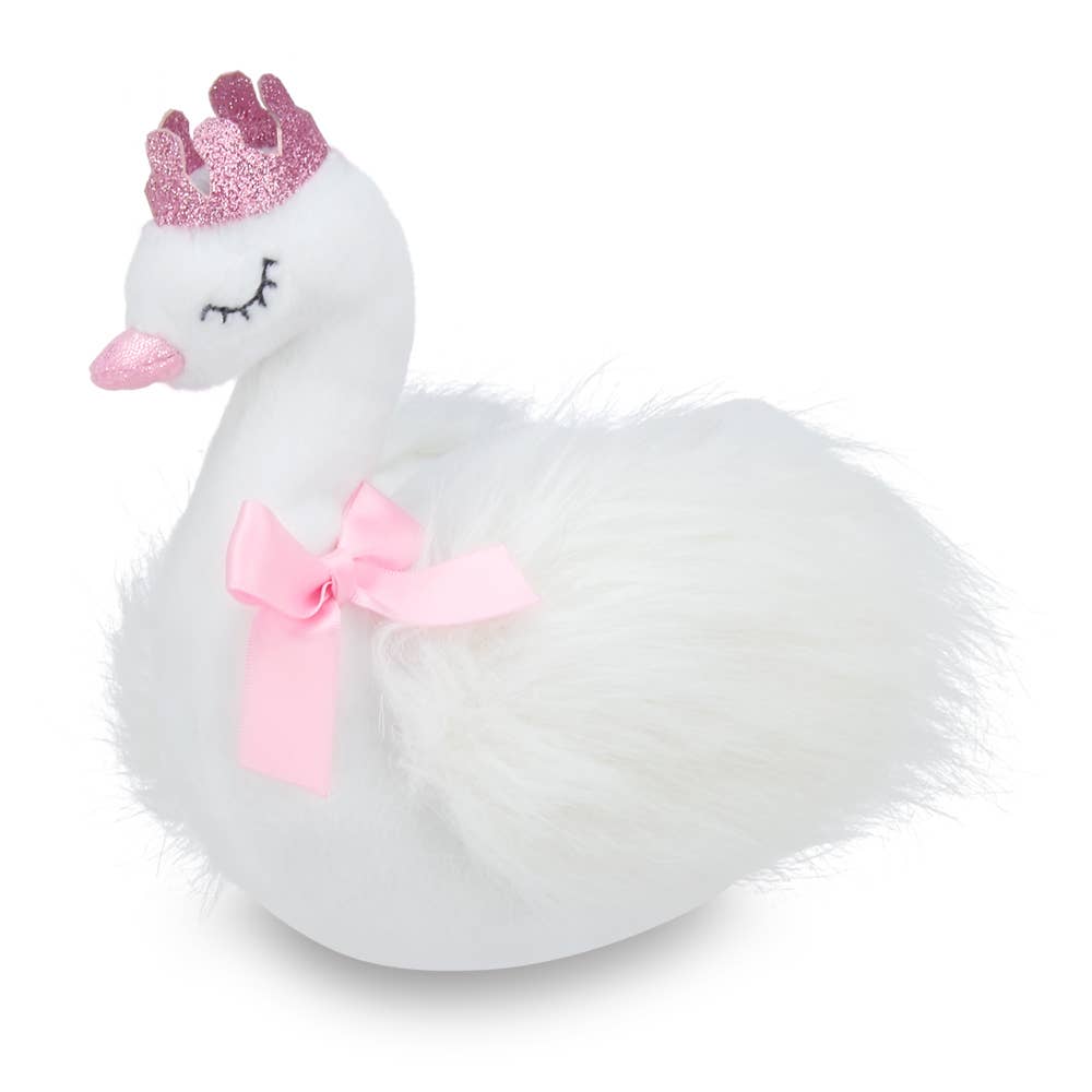 Bearington Collection - Grace Princess Swan Plush