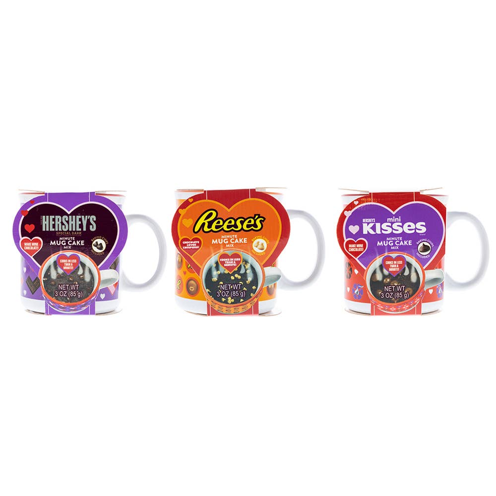 Valentine's Day Mug Cake Assortment (case)