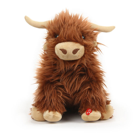 Highland Cow with Moo Sound 10"