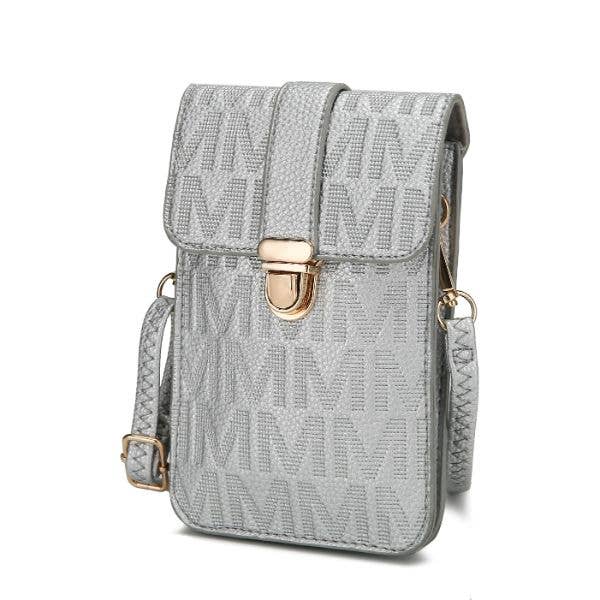 MKF Collection Ulla Signature XL Phone Wallet Crossbody by M