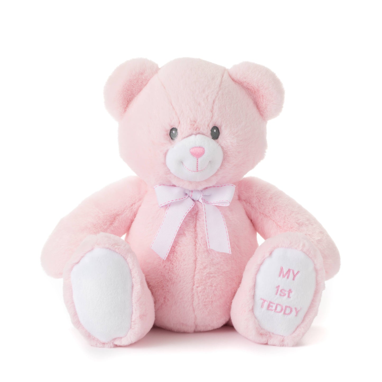 Everyday My First Teddy Bear Pink Medium 12" (28cm)