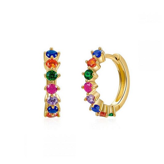 TRENDY COLORFUL RETRO EARRINGS_CWAJE1756