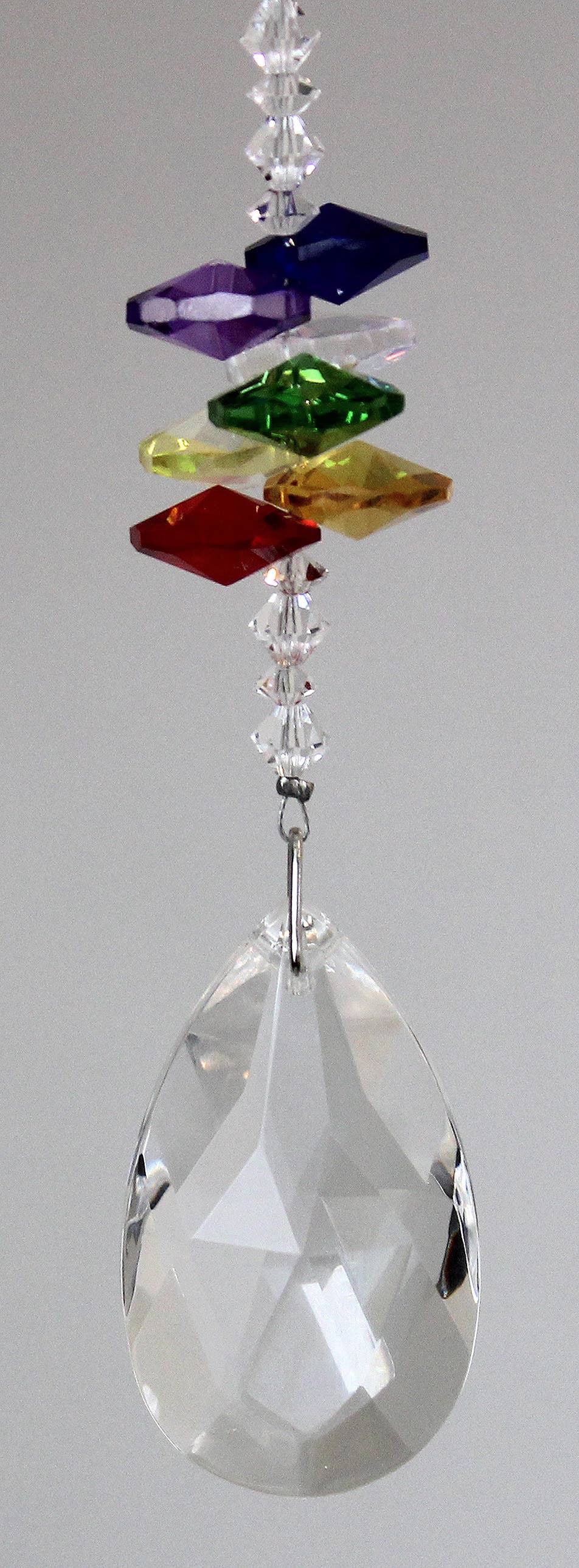 30 pc. Rainbow/Chakra Suncatcher Asst with Tree Display