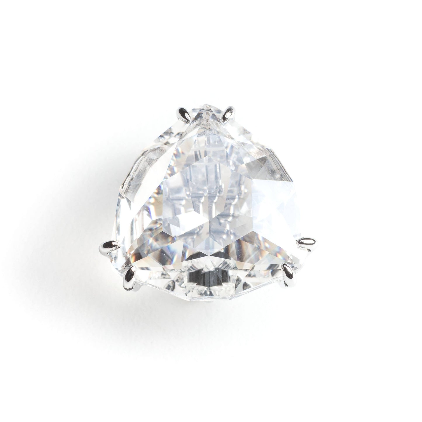 Swarovski Women's Mesmera Rhodium-Plated Earring