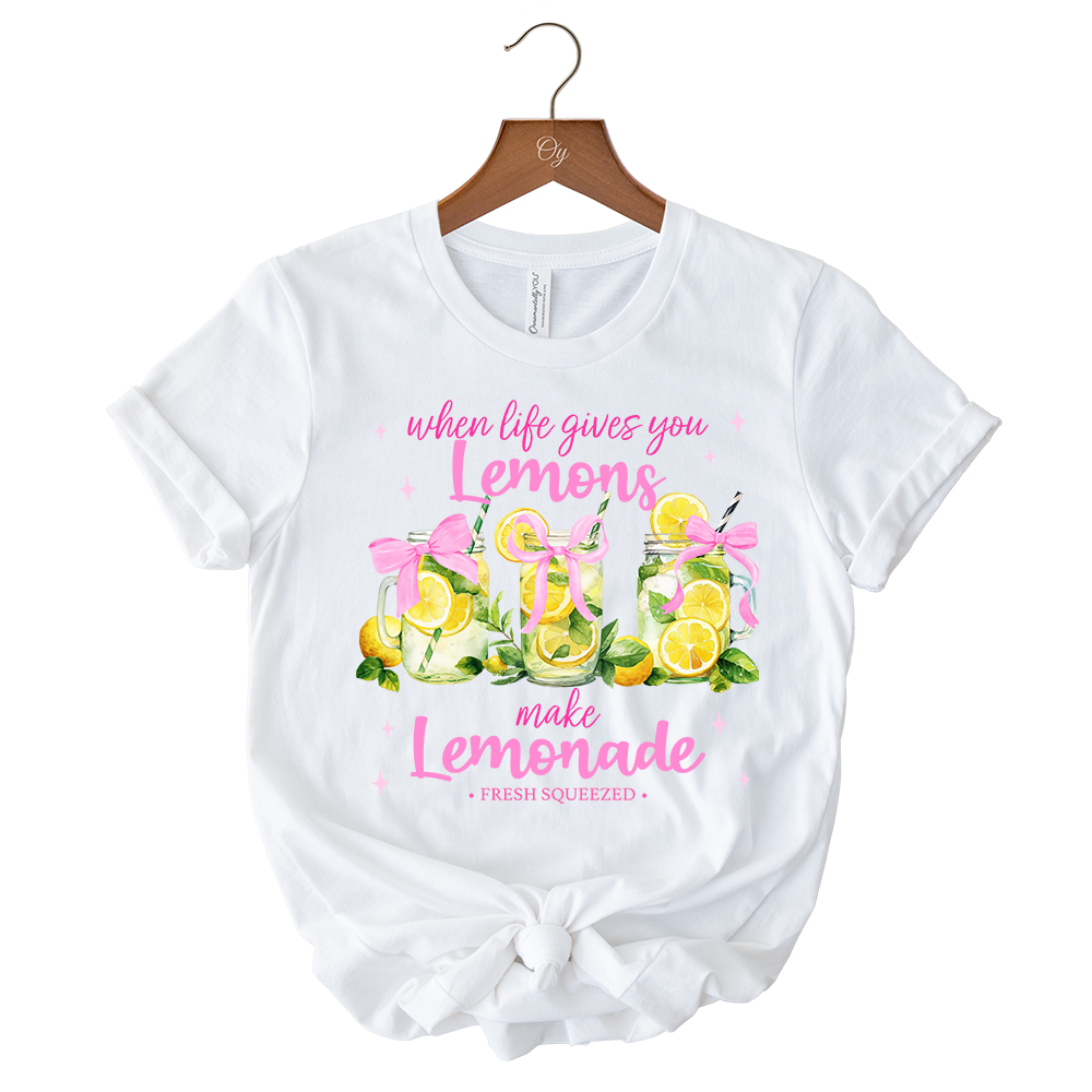 When Life Gives You Lemons Make Lemonade Summer Girl Tee