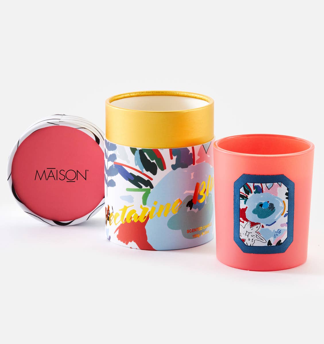 Nectarine Blue Mojito Scented Candle