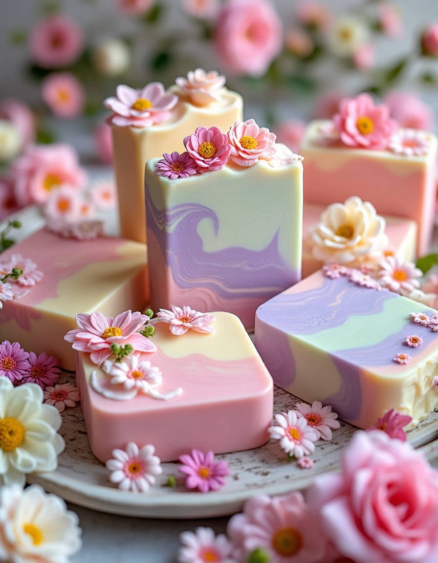 Wild Flowers Spring Soap