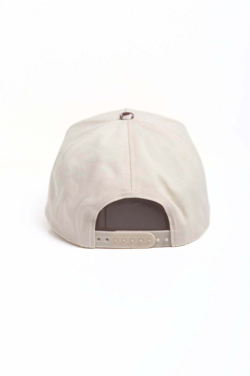 Western KISS ME COW BOY Animal Print Brim 5 Panel Cap