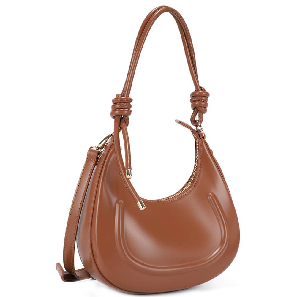 Curve Smooth Design Shoulder Bag W Strap HL-10115