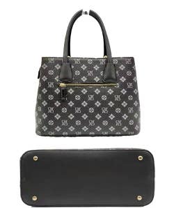 CM2678 3-in-1 Designer Inspired Satchel Clutch Wallet Set