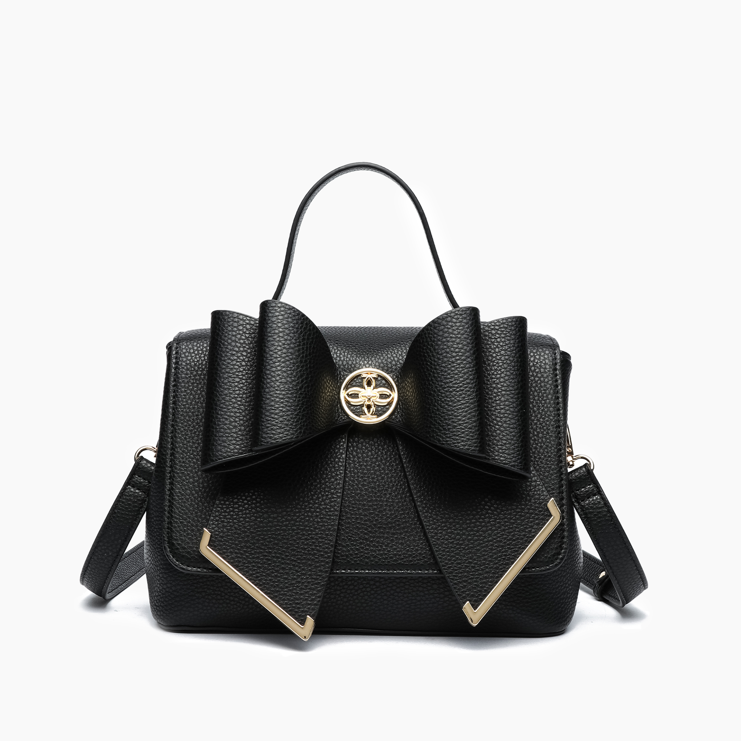 Jasmine Winter Bowtie Crossbody Purse Trendy Holiday Handbag