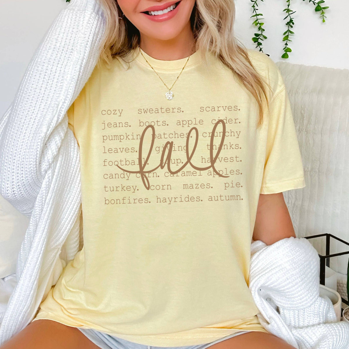 Fall Things  Graphic Shirt